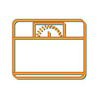 Weighing Machine Vector Icon