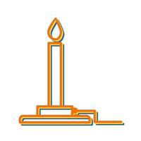 Bunsen Burner Vector Icon