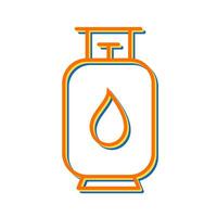 Gas Cylinder Vector Icon