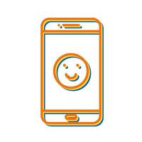 Happy Face Vector Icon