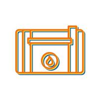 Oil Heater Vector Icon