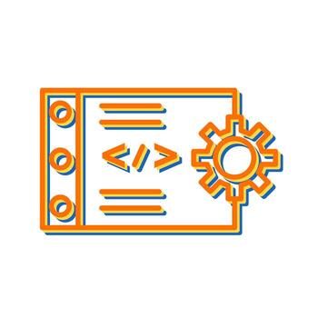 icono de vector de desarrollo