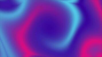 colorida abstrato borrado gradiente fundo dentro na moda brilhante cores. néon fluindo líquido ondas abstrato movimento fundo desatado ciclo 4k. video
