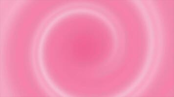 suave Rosa cor redemoinho ciclo animação fundo video