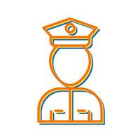 Airport Security Vector Icon