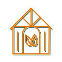 Eco friendly Building Vector Icon