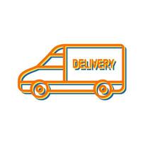 Delivery Car Vector Icon