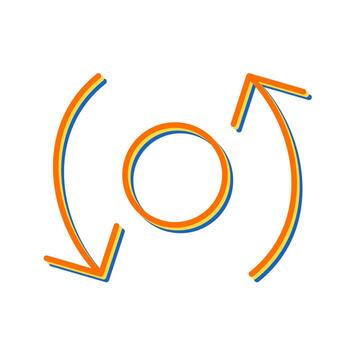 Synchronization Vector Icon