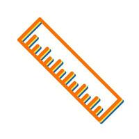 Ruler Vector Icon