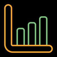 Chart Histogram Vector Icon