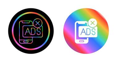 AD Block Vector Icon
