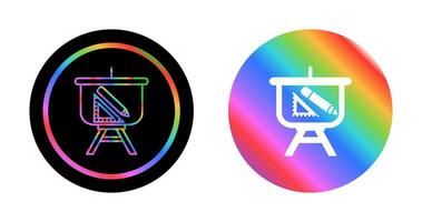 Designing Presentation Vector Icon
