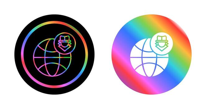 Network Hack Vector Icon