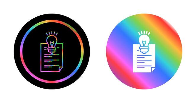 icono de vector creativo