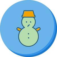 Snowman Vector Icon