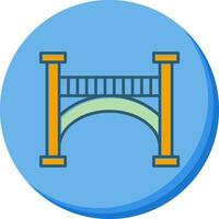 icono de vector de puente