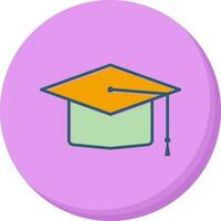 Graduate Cap Vector Icon