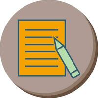 Homework Vector Icon