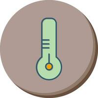 icono de vector de baja temperatura