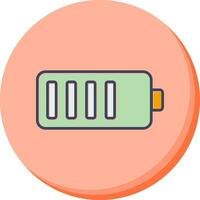 Full Battery Vector Icon