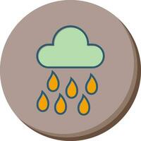 Raining Vector Icon