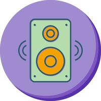 icono de vector de altavoz