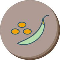 Peas Vector Icon