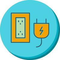 Plug and Socket Vector Icon