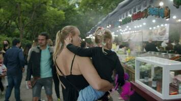 de fête festivités dans le parc video