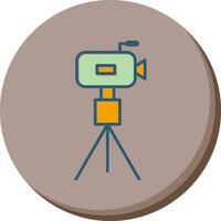 Camera on Stand Vector Icon