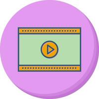 Video player Vector Icon