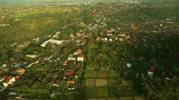 Bali Village Aerial Shot video