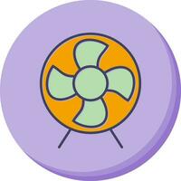 Electric Fan Vector Icon