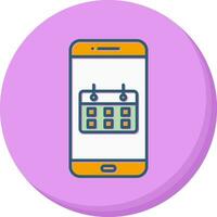 Calendar App Vector Icon