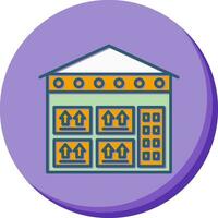 Storage Unit Vector Icon