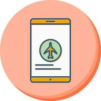 Mobile Banking Vector Icon