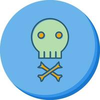 icono de vector de signo pirata