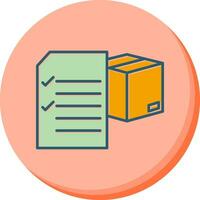 Delivery Checklist Vector Icon