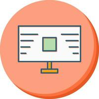 Online Information Vector Icon