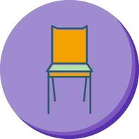 Bedroom Chair Vector Icon