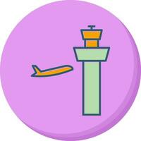 Air Control Tower Vector Icon