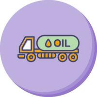 Tank Truck Vector Icon