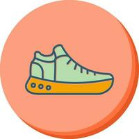 icono de vector de zapato