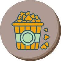 Popcorn Vector Icon