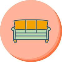 Large Sofa Vector Icon