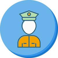 Airport Security Vector Icon