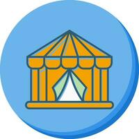 Circus Tent Vector Icon