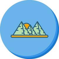 Pyramid Vector Icon