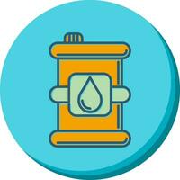 Oil Barrel Vector Icon