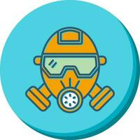 Gas Mask Vector Icon